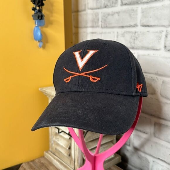 47 Brand UVA University of Virginia Youth Hat - Picture 3 of 5